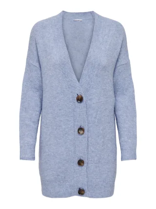 ONLY - ONLGABRIEL LIFE L/S CARDIGAN CC KNT cashmere blue - Gr. - XL