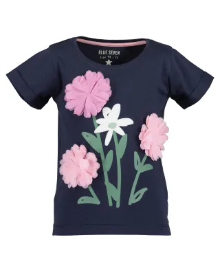 Blue Seven - kl Md T-Shirt, Rundhals blau - Gr. - 98