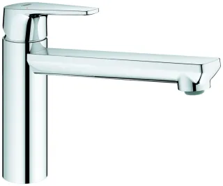 GROHE EH-Spültischbatterie BauEdge 31693 mittelhoher Auslauf GROHE ZERO chrom, 31693000 31693000