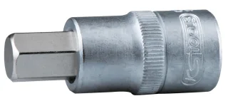 KS Tools 1" Bit-Stecknuss Innensechskant, kurz - 911.1807