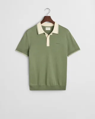 GANT - Poloshirt aus Modalmischung kalamata green - Gr. - XXL