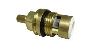 Keuco Keramik-Oberteil Ersatzteil ARM 50114 G 1/2 Zoll, 180 Grad, passend zu 54926, 50114000007 50114000007