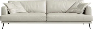 Egoitaliano 2,5-Sitzer "Sophia, Designsofa mit extrakomfortablem Sitzkomfort" Daunenfederung, inkl. 2 Kissen
