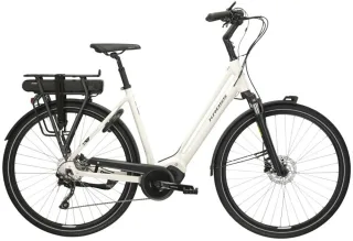 Kross "E-Citybike Sentio Hybrid 3.0 28 Zoll beige" 7 Gang Shimano DEORE T6000 Schaltwerk Kettenschaltung Mittelmotor 250 W Pedelec, Elektrofahrrad für Damen und Herren