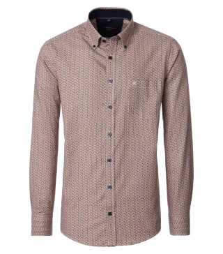 CASAMODA - Freizeithemd orange - Gr. - 3XL