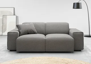 Home affaire 2-Sitzer "Glimminge auch in Breitcord + Feincord + Easy care-Bezug" besondere Kedernähte, Zierkissen