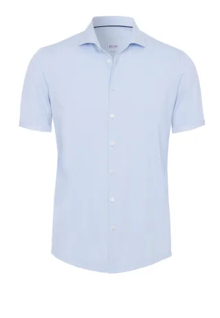 pure - PURE- Functional Hemd Halbarm blau - Gr. - 39