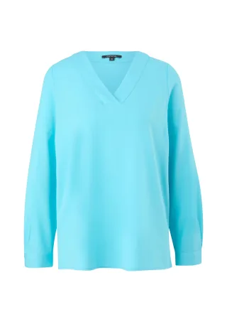 comma - Bluse petrol - Gr. - 38