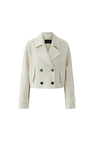 Oui - Jacke antique white - Gr. - 38
