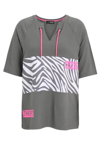 Doris Streich - Shirt grau - Gr. - 48