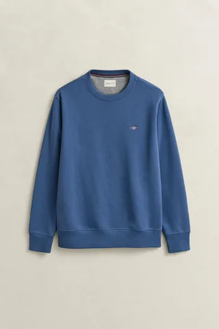 GANT - Shield Rundhals-Sweatshirt vintage blue - Gr. - L