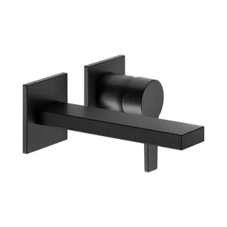 KEUCO Edition 11 Black Selection Unterputz Einhebel-Waschtischmischer, schwarz matt, 51116370201 51116370201