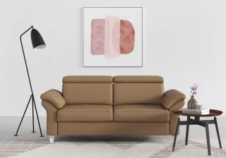 sit&more 2,5-Sitzer "Arngast" inklusive Federkern und Kopfteilverstellung