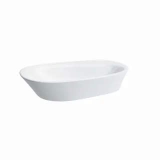 LAUFEN Waschtisch-Schale Palomba 400x600x130, ohne Hahnloch, ohne Überlauf, weiss H8168030001121