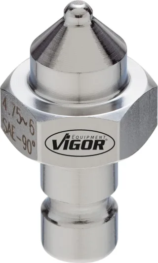 VIGOR Druckstück 90° DIN / SAE, V2558, 4.75 - 6