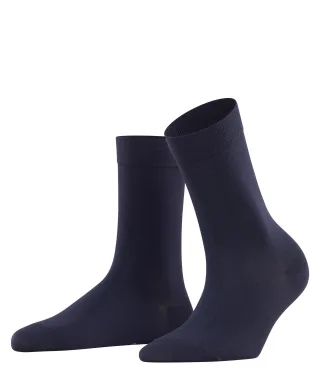 FALKE - FALKE Cotton Touch Damen dark navy - Gr. - 40.5