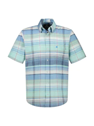 LERROS - BUTTON DOWN iced mint - Gr. - L