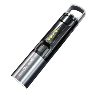 WARSUN W7000 500 Lumens Rechargeable LED Flashlight with COB Side Light 4 Lights Modes Type-C Charging Waterproof Torch