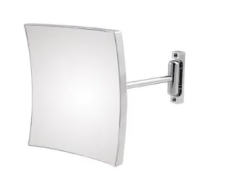 Koh-I-Noor QUADROLO HOTEL Einfacher Arm 20x20x31, Chrom, H63/1KK3 H63/1KK3