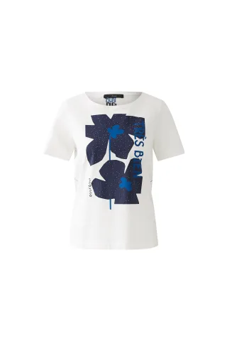 Oui - T-Shirt optic white - Gr. - 36