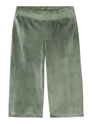 NAME IT - NMFSTEPHANIE NREG VEL WIDE PANT dark forest - Gr. - 116