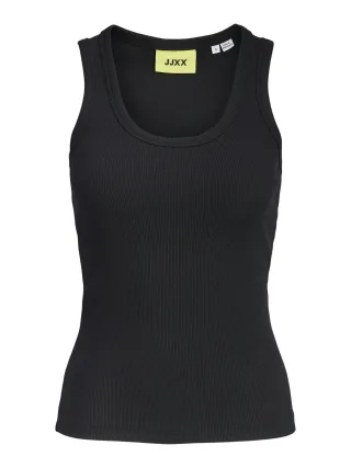 JJXX - JXFRIDA SL U-NECK TOP JRS NOOS black - Gr. - S