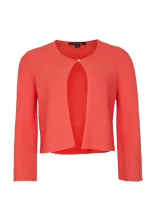comma - Feinstrickjacke rot - Gr. - 40