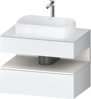 Duravit Qatego Konsolenwaschtischunterbau wandhängend Weiß Matt 800x550x600 mm - QA4730084180010 QA4730084180010