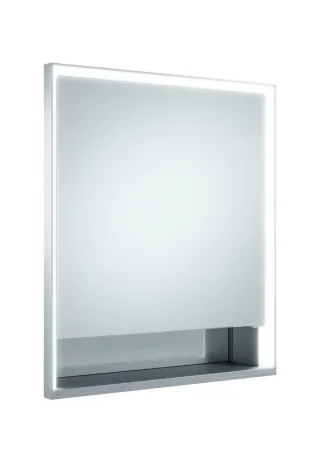 Keuco Spiegelschrank Royal Lumos 14311,li Wandeinbau,silber-eloxiert,650x735x165mm, 14311171201 14311171201