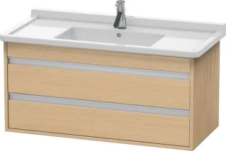 Duravit Ketho Waschtischunterbau wandhängend Natur Eiche Matt 1000x455x480 mm - KT664503030 KT664503030