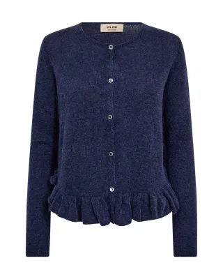 MOS MOSH - MMMape Alice Knit Cardigan crown blue - Gr. - S