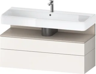 Duravit Qatego Waschtischunterbau wandhängend Weiß Supermatt 1190x470x590 mm - QA4396091840000 QA4396091840000