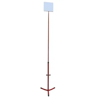 Designständer mit Fahne für einen Feuerlöscher (zusammensteckbar)