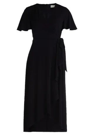 Vera Mont - Jerseykleid schwarz - Gr. - 36
