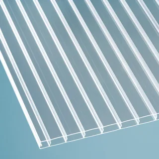 Polycarbonat Doppelstegplatte | esthetics | 16 mm | Breite 980 mm | glasklar