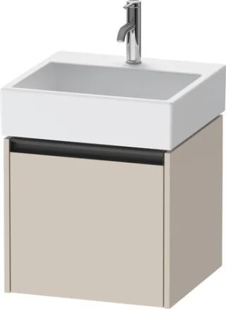 Duravit Ketho.2 Waschtischunterbau wandhängend Taupe Matt 484x460x440 mm - K25074091910000 K25074091910000