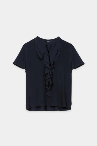Luisa Cerano - Shirts Weiblich navy blue - Gr. - 36