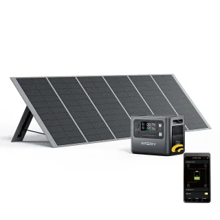 [EU Direct] Aferiy P210 2400W 2048Wh Portable Power Station Support APP +1* S400A1 400W Solar Panel, LiFePO4 Solar Gener