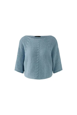 Oui - Pullover kentucky blue - Gr. - 42