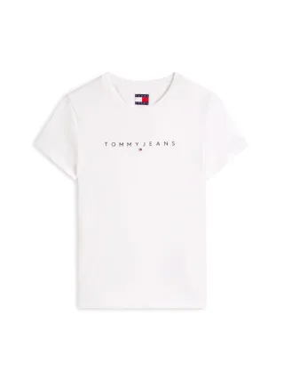 Tommy Hilfiger - T-Shirt mit Motiv weiß - Gr. - S
