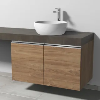 Sanipa Waschtischunterbau mit Türen 2morrow (L2364) 510x900x520 Eiche-Kansas, L236459 L236459