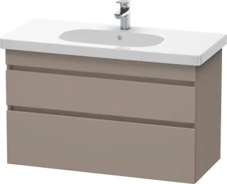 Duravit DuraStyle Waschtischunterbau wandhängend Basalt Matt 1000x453x610 mm - DS648504343 DS648504343