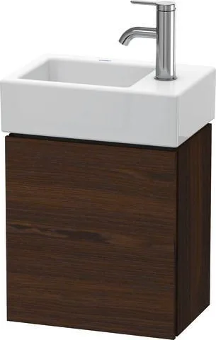 Duravit L-Cube Waschtischunterbau wandhängend Nussbaum gebürstet Matt 364x241x400 mm - LC6293R6969 LC6293R6969
