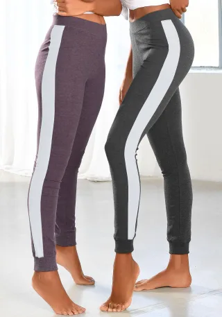 Arizona Leggings mit breitem Streifen