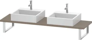 Duravit L-Cube Konsole Leinen Matt 800x480x30 mm - LC105C07575 LC105C07575