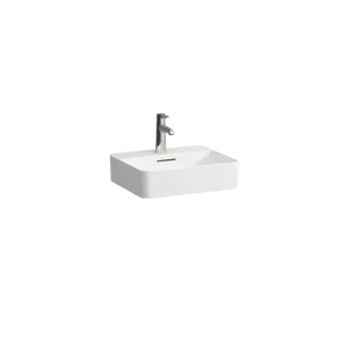Laufen Val Waschtisch-Schale 81228.0, 1 Hahnloch ohne Überlauf  H8122804001111