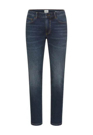 camel active - Regular Fit 5-Pocket Hose dark indigo - Gr. - 38/34