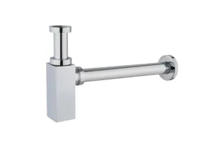 Design-Flaschensiphon chrom, eckig DFSE