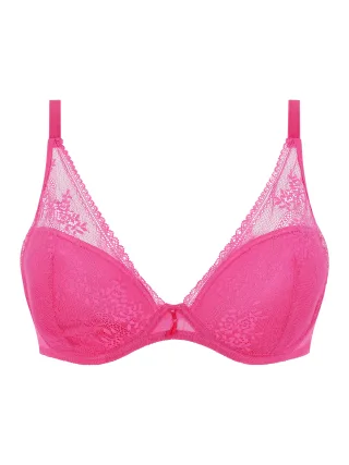 Passionata - MADDIE Tief ausgeschnittener T-Shirt-BH fuchsia purple - Gr. - 75F