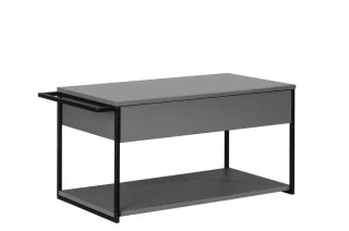 Fackelmann NEW YORK Waschtischunterschrank 87,5x43,5x47,5,grau matt 1S, 84907 84907